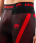 Preview: Venum Spats Kompressionshose NoGi 3.0 rot/schwarz